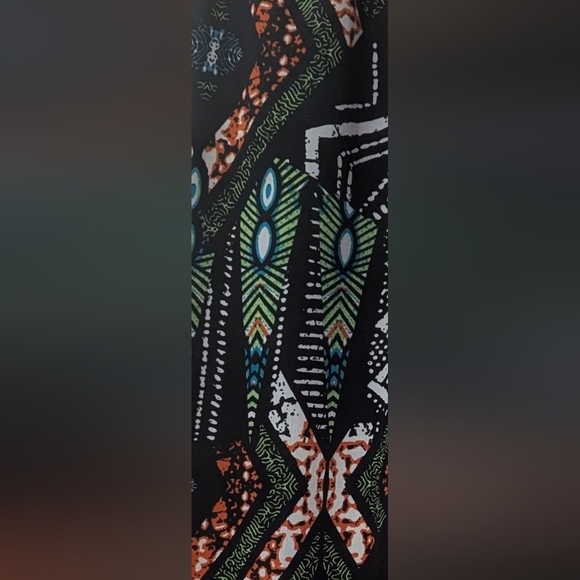 Bold Animal Print Leggings Lined Always Women's L/XL ✨ 2 /$15 ✨ - Picture 4 of 4